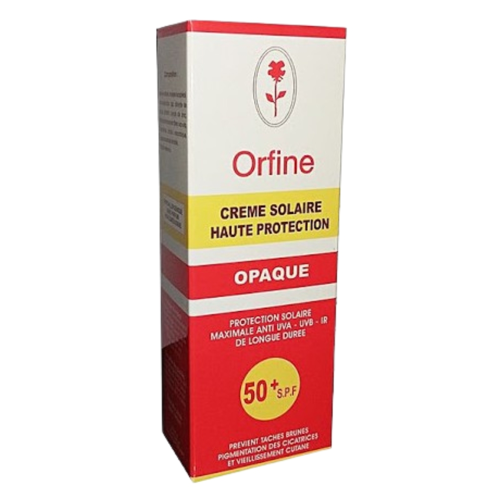 Orfine Crème Solaire Teinte Opaque Spf50+