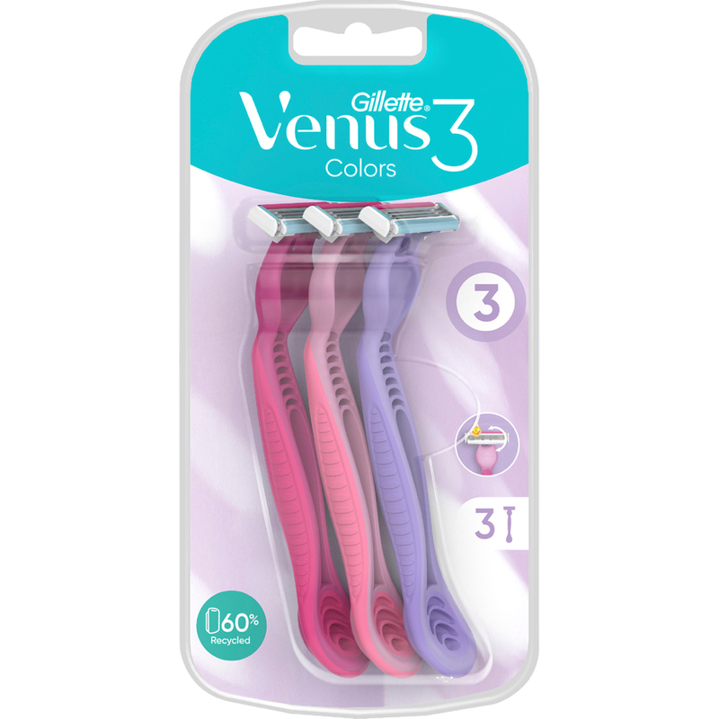 Gillette Venus Rasoir jetable Basis, pack de 3