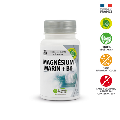MGD NATURE MAGNÉSIUM MARIN + B6 30 GÉLULES