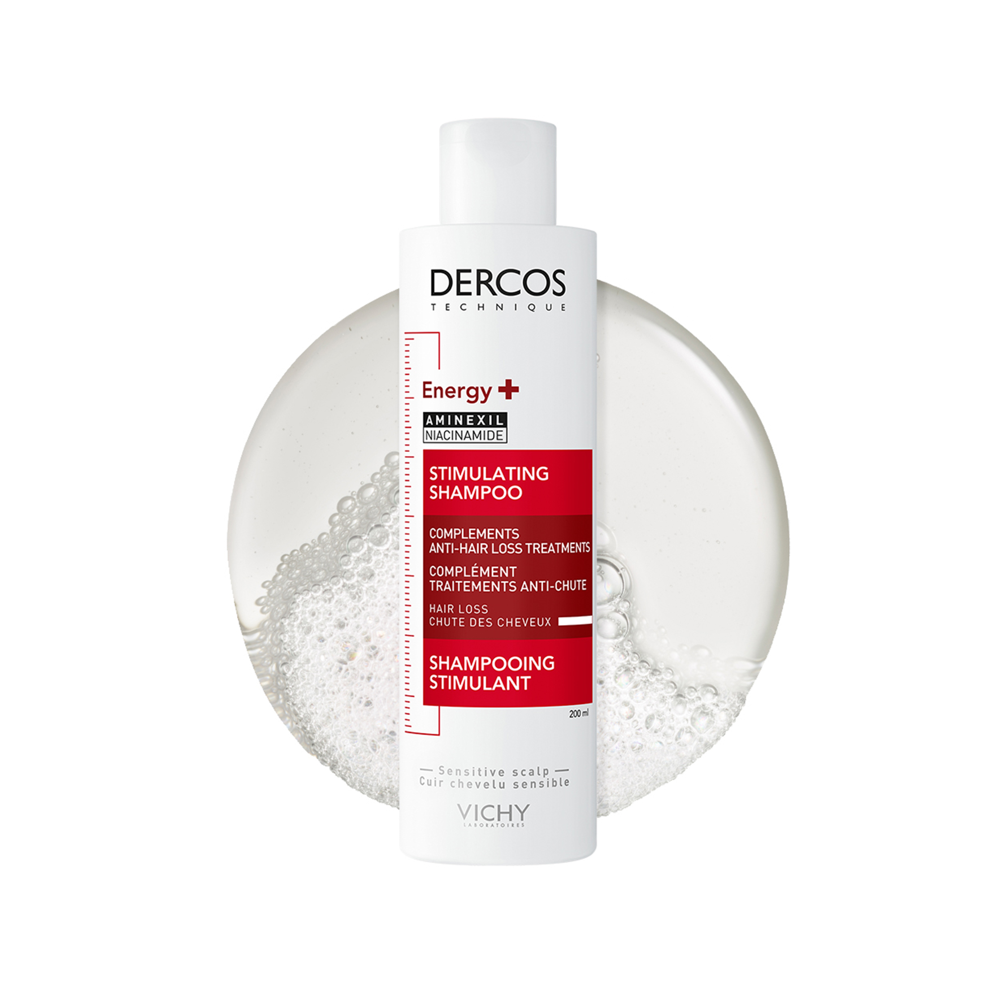 Vichy Dercos Technique ENERGY+ Shampooing Stimulant Anti-Chute | 200ml