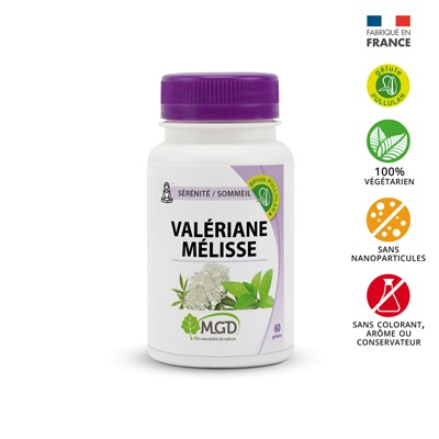 MGD VALERIANE ET MELISSE /60 GELULES