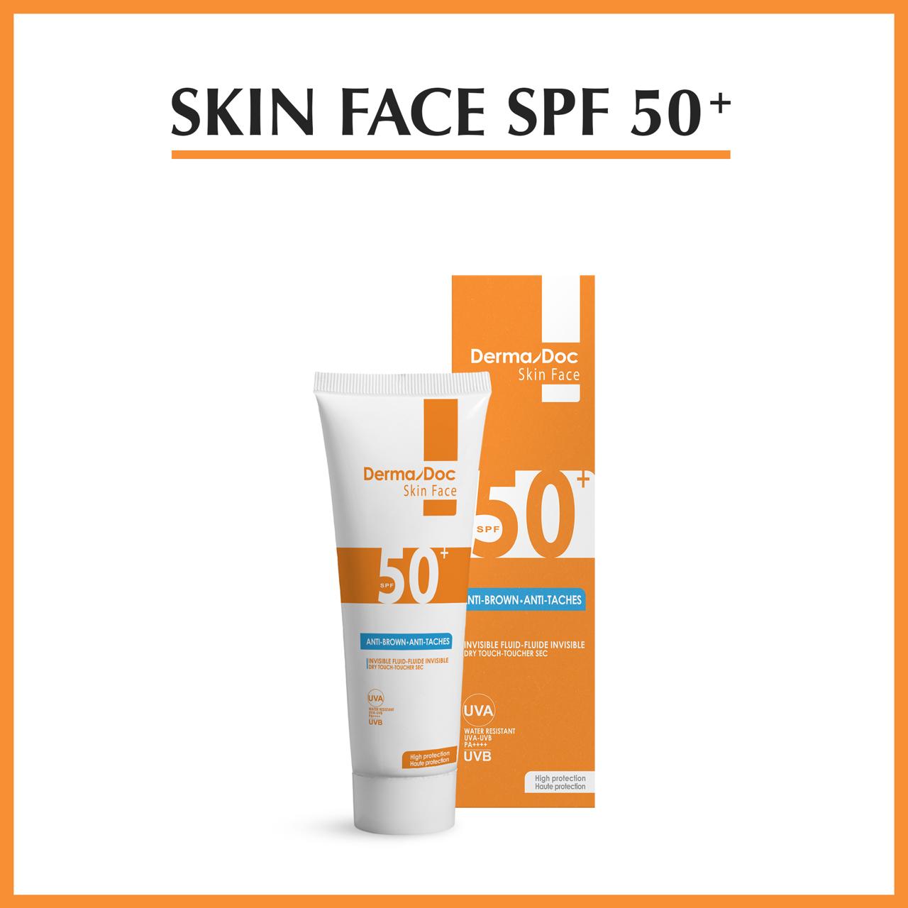 DermaDoc Ecran Solaire Invisible Spf50+ 50ml