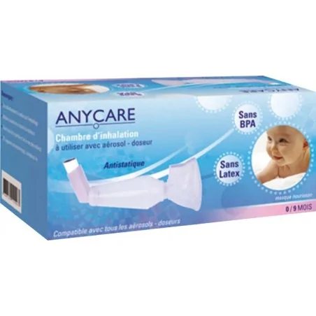 ANYCARE CHAMBRE D'INHALATION 0/9 mois