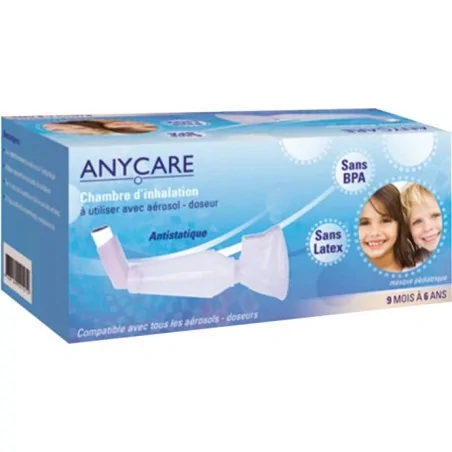 ANYCARE CHAMBRE D'INHALATION 9 mois à 6 ans