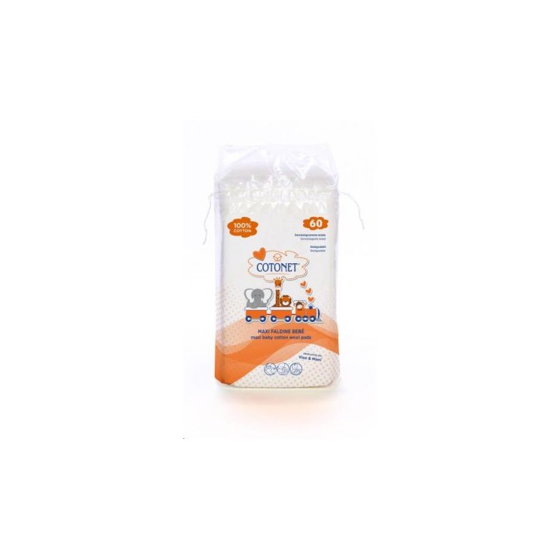 COTONET COTTON BEBE 60 PCS