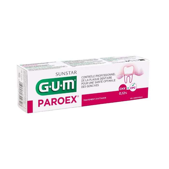 GUM DENTIFRICE PAROEX 75 ML