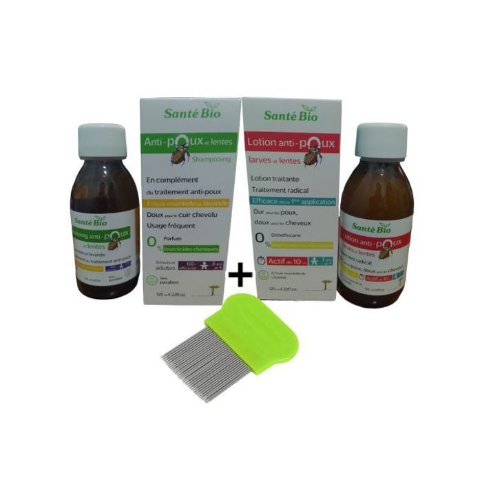 Santé Bio Anti-Poux Pack