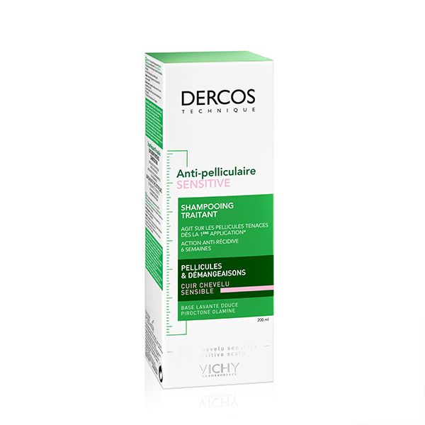 VICHY DERCOS SHAMPOING ANTI PELLICULAIRE SENSITIVE 200 ML