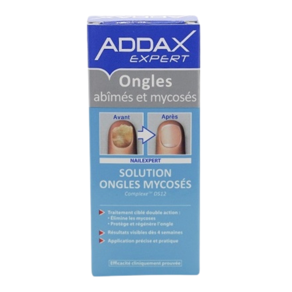 Addax Solution Ongles Mycosés et Abîmés – 3ml